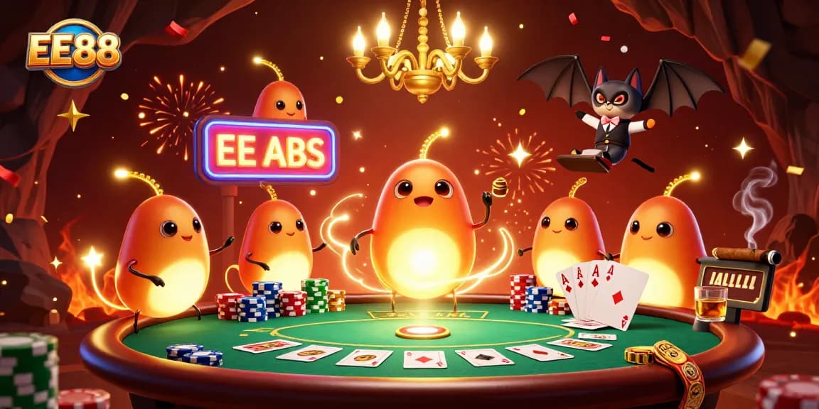 Experience the EE88 cave casino illuminated by glowworms and their bioluminescent tails.