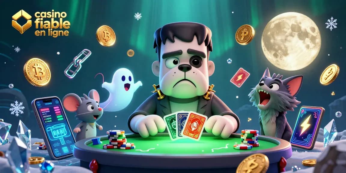 Jouez au casino fiable en ligne avec des personnages lumineux et une ambiance magique.