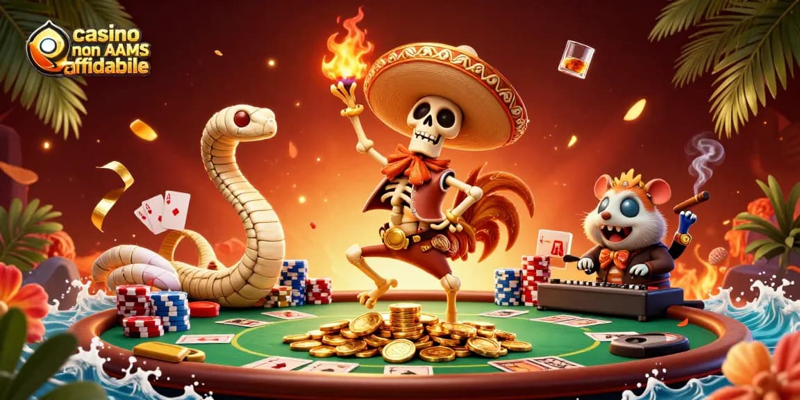 Scopri i vantaggi dei casino non AAMS affidabili con un ambiente festoso e vivace.