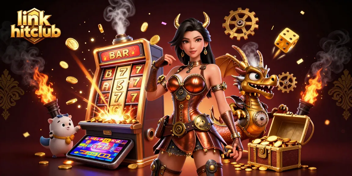 Experience the thrill of gaming with the link hitclub, showcasing an energetic casino atmosphere filled with jackpots and excitement.
