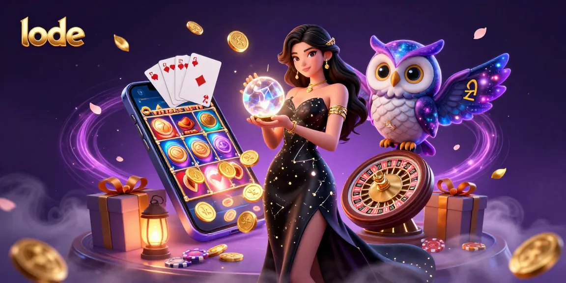 Engage with lode's thrilling slot games surrounded by enchanting characters and magical elements.