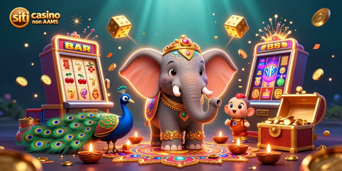 Gioca con i migliori siti casino non AAMS e divertiti con emozionanti jackpot e free spin.