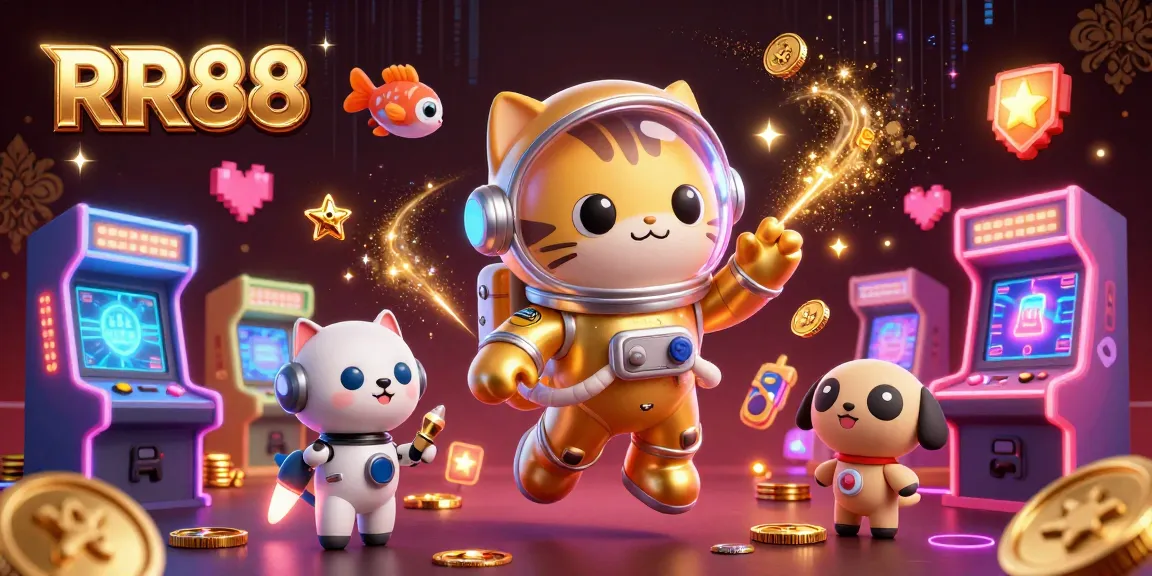 RR88 engaging in thrilling gameplay with unique alien-themed characters and vibrant casino elements.