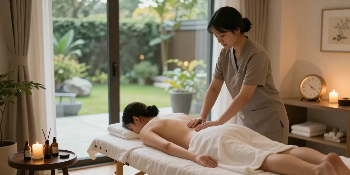 Enjoy a serene 잠실출장안마 experience in a calming home setting with a professional therapist.