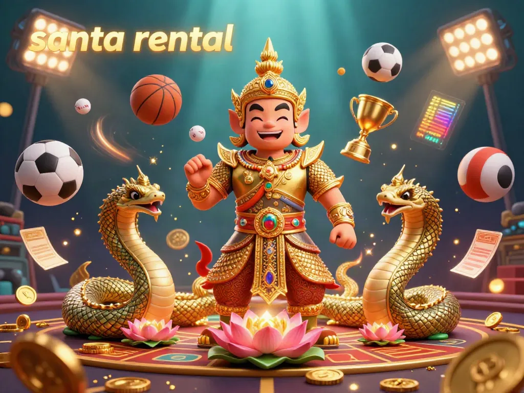 Rent Santa for festive fun in Santa rental themed casino games and events.