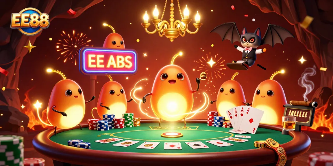 Experience the EE88 cave casino illuminated by glowworms and their bioluminescent tails.