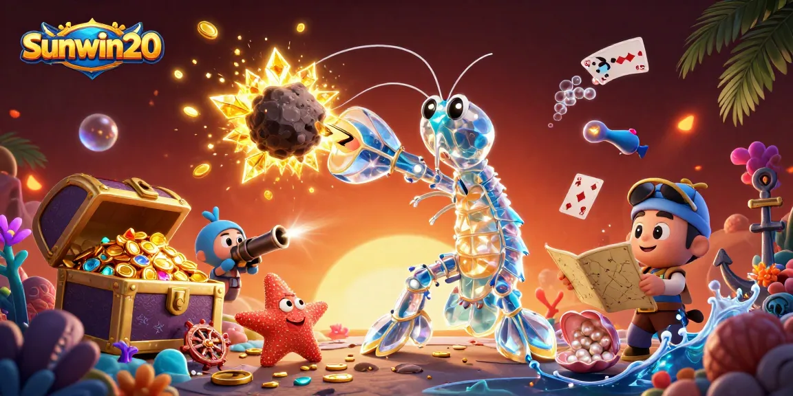 Win big with sunwin20 gaming in a vibrant casino-themed underwater adventure!