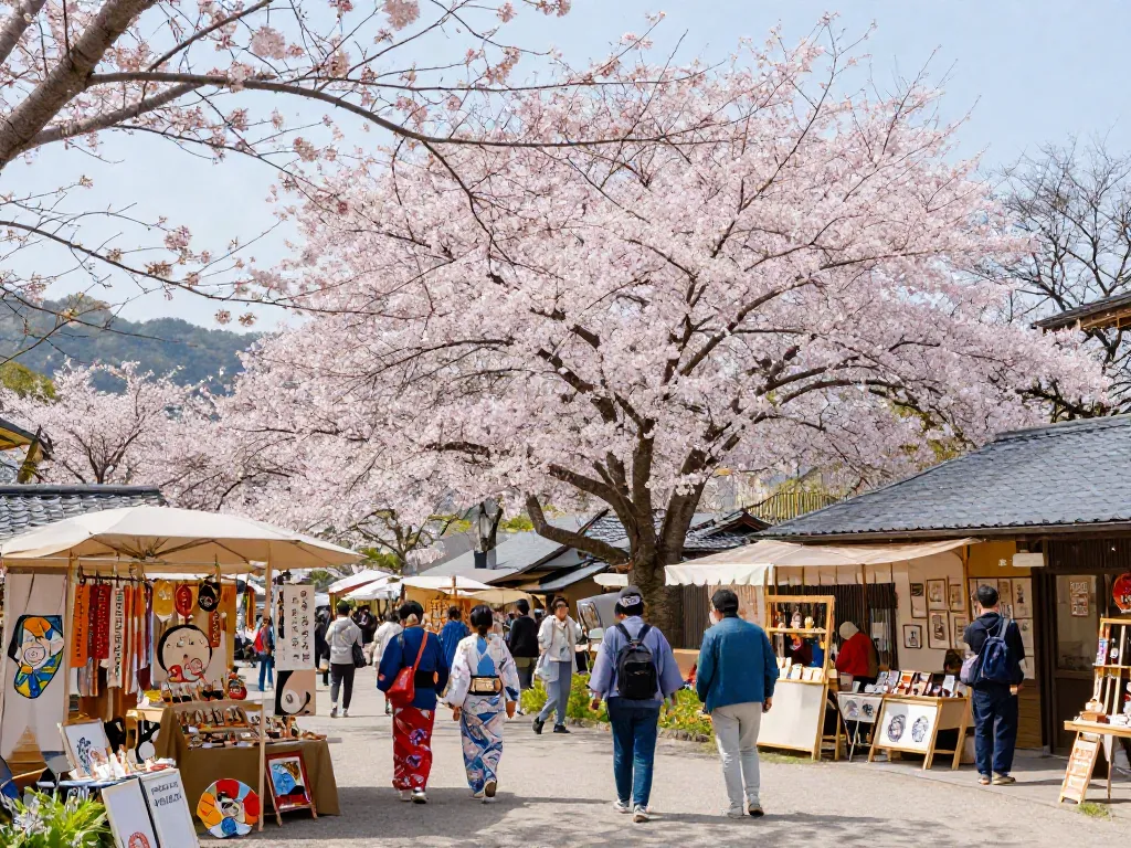 Pemandangan alam yang menampilkan sakura88 dan berbagai warisan budaya serta keindahan alam