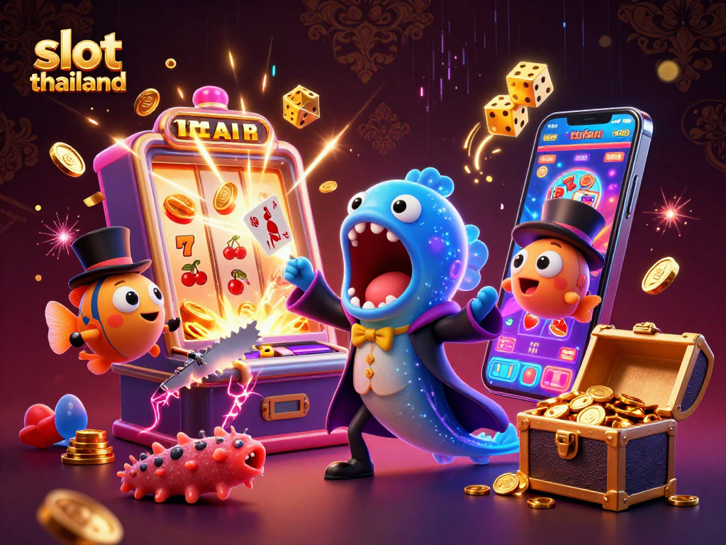 Engage in vibrant slot thailand action with a magical sea creature performance and a jackpot explosion.