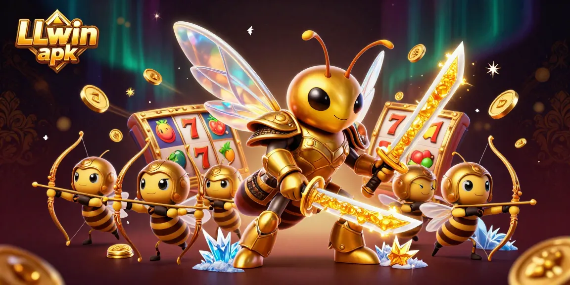 Win big with LLwin apk by engaging in epic casino battles with 3D cartoon warriors.