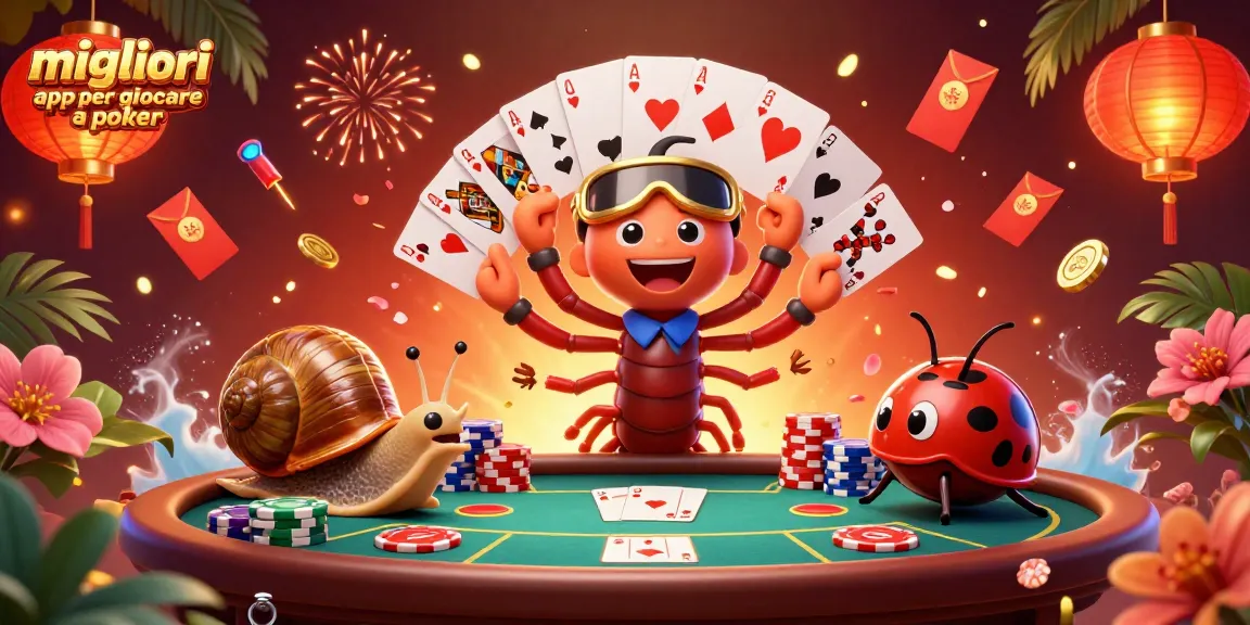 Scopri le migliori app per giocare a poker con divertenti scene di gioco e tavoli dinamici