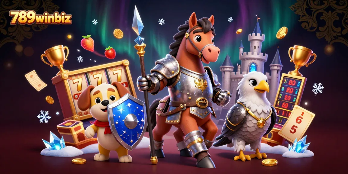 Engage with 789winbiz to uncover exciting slots and jackpots amidst a vibrant 3D casino scene.