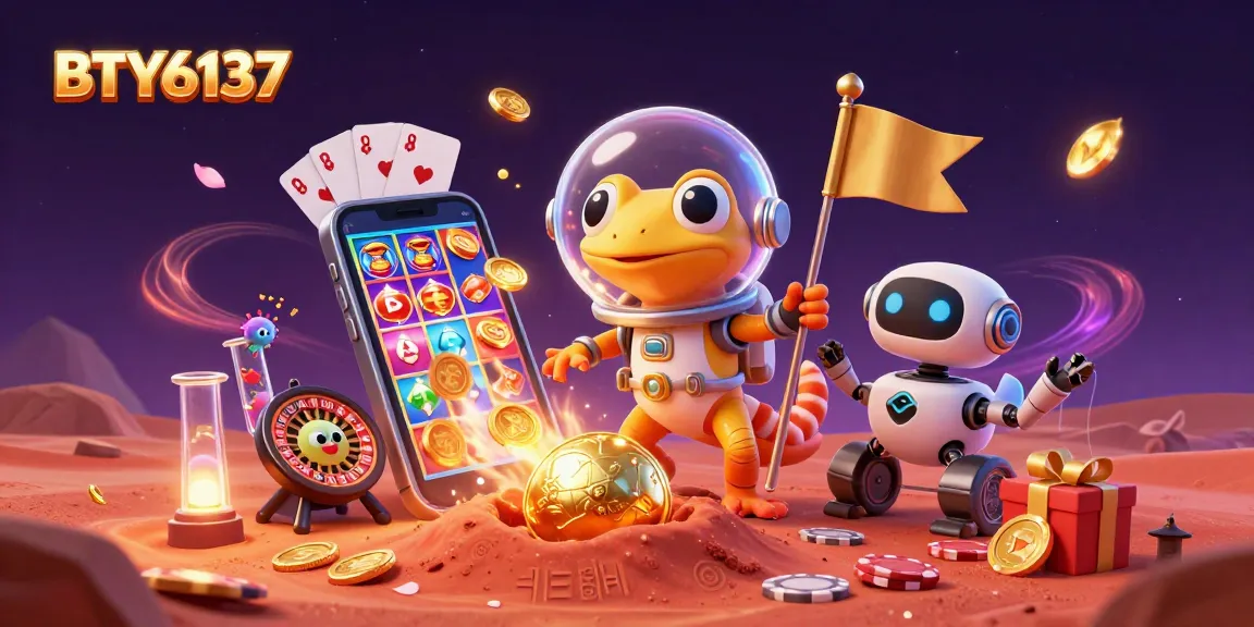 BTY6137 showcases an exciting Martian casino adventure with alien delight and gaming thrills.