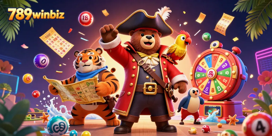Engage in exciting games at 789winbiz with dynamic colorful lottery elements and rich casino visuals.
