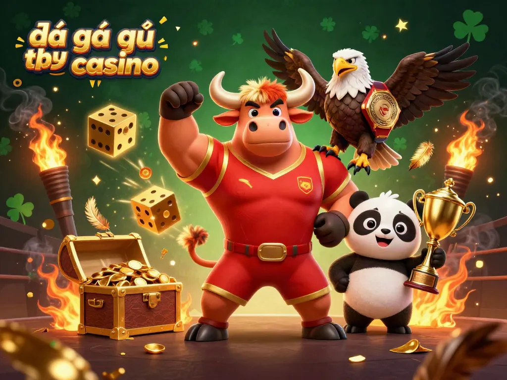 View the exciting đá gà trực tiếp casino scene with bold characters and vibrant action.