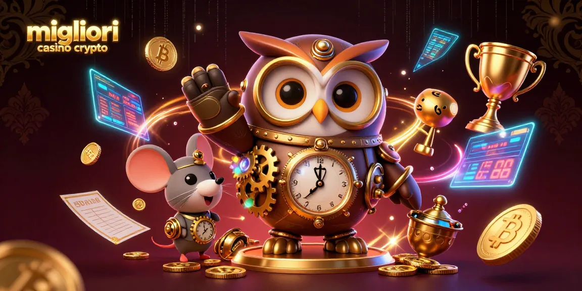 Scopri le emozioni dei migliori casino crypto con questa fantastica illustrazione 3D.