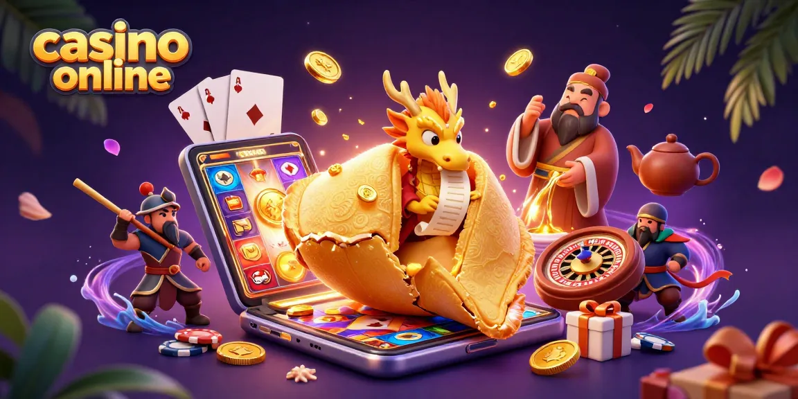 Înspira-te din jocurile de casino online cu această ilustrație dinamică plină de distracție și premii.