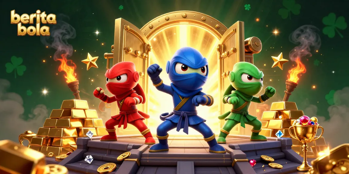 Engage with berita bola strategies while watching 3D chameleons battle for gold in a vibrant casino atmosphere.